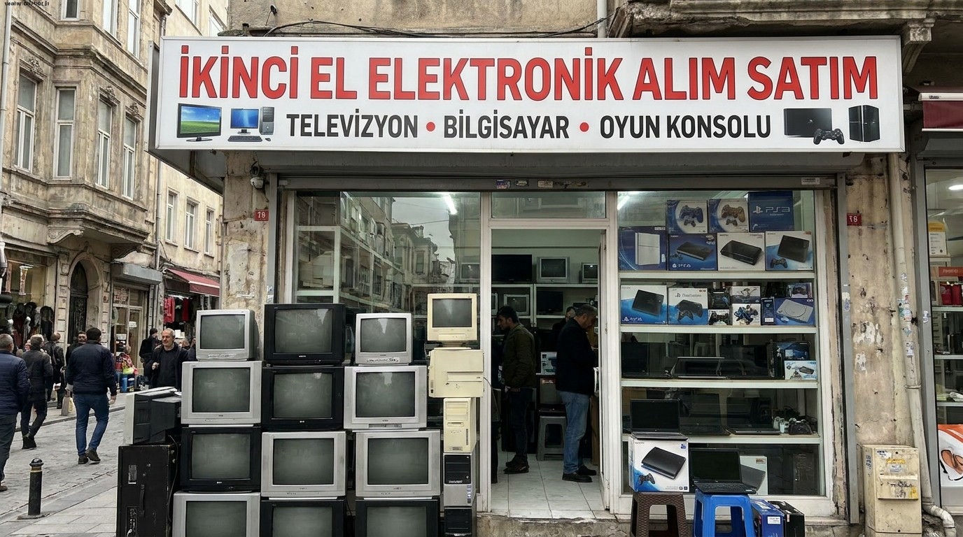 Ankara İkinci El Elektronik Eşya Alanlar | TV, Laptop, PS5 Alımı